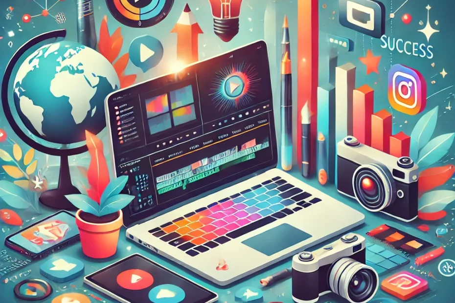 Creación de contenido digital para triunfar